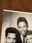 The Dipper   s Dippers Vintage Signed Press Photo 3 Autographs Vintage R b Doo-wop