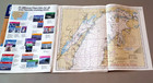 Northern Lake Michigan Chart Kit Bba Spiral Book Fold Out Maps First Edition
