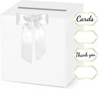 White Card Box Holder For Wedding  Birthday  Shower  Graduation   More