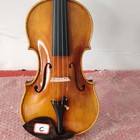 4 4 Violin Guarneri Model Solid Flamed Maple Back Spruce Top Antique Style C
