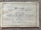 Antique 1921 Meccano Model Instruction Manual Catalog No 21 American Edition
