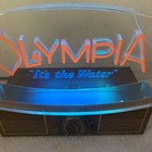 Vintage 1970   s Olympia Beer Lighted Cash Register Topper Sign     It   s The Water   