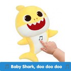 Baby Shark Singing Plush Toy  13  Soft Huggable Stuffed Animal  Washable  Int   