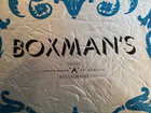 Vintage Boxman s Restaurant Menu Bloomington Indiana