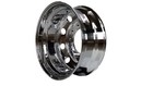 22 5x8 25 Forged Aluminum Truck Wheel Hub Piloted 10-hole 10x285 75 Mirror Polis