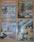 Lot Of 4 Vintage House And Garden Beautiful  Magazines  1961 1963 And 1964