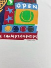 Vintage 2001 Us Open Tennis Championships Graphic T-shirt White Large Usta