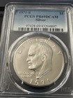 1971 S   Eisenhower Proof Silver Dollar   Pcgs  Pr69dcam