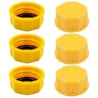 5 Gallon Gas Can Cap Replacement For Midwest Gas Can fuel Can 6 Pcs Yellow