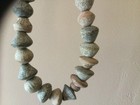 50 Ancient Pre-columbian Beads From The Coastal Mante  o Culture  Extremely Rare 