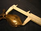 Herreshoff Style Bronze Shell Block  - Span Block Hook - Unknown Maker 