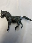 Vintage Bronze Patina Standing Horse Statue