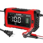 10amp 12v 24v Car Smart Battery Charger For Lifepo4 Lithium Lead-acid Maintainer