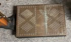 Antique Doctor s Brass Oak Weighing Platform Scale Howe  2784  Missing Slide