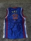 Harlem Globetrotters Ant   12 Jersey Basketball Blue Size Medium