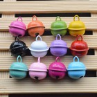 30pcs 22mm Jingle Bell Metal Round Mini Bells Jewelry Ornaments Decor Pendants