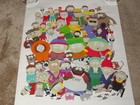 South Park Cast Of Characters Original Poster 1998 Nos