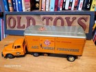 Very Nice Vintage 1950s Tin Friction  Abc Freight Tractor Trailer Truck In Box