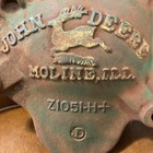 Vintage John Deere   Z 1051 - H Mower Gear Box Cover  From The Old Model 5 Good 