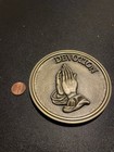 Batesville Casket Coffin Medallion Magnet Funeral  Devotion  Praying 