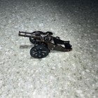 Vintage Antique Finish Die Cast Metal Military Cannon Pencil Sharpener  a4 