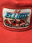 Vintage Bill Elliott Coors  9 Embroidered Patch Snapback Red Trucker Hat Cap