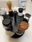 Revolving Shaving Brush Holder  Brush Drying Rack  Holds Lot Brushes  Usa Made