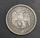 1875-s Liberty Seated Twenty Cent Piece  au   free S h After 1st Item 