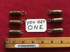 Ww1  Bullet  Pendant 1918 Dated   Keyring Safe Empty Gun Part Usa Only Read Desc