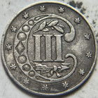 1862 3cs Three Cent Silver  Attractive Circulated Example 