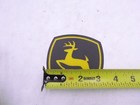 4 Pack Oem John Deere Original Equipment Label Decal Leaping Deere Black yellow