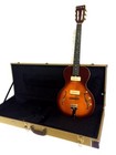 Great Playing Little Sister Style 6 String Electric Guitar W  P-90 s   Hard Case