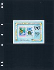  1 40 Scott Value - 1975 Grenada Admission Into The U n  S s Flag Cv Mnh Nh Umm