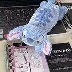 Stitch Plush Pencil Case     Soft Zipper Pouch For Pens   School Supplies     