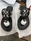 2025 New Tory Burch Miller Sandals Balck Matte Leather