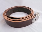 Western Stirrup Leathers 2 5 X 66  Usa Handmade Medium Oil Brown With Buckles
