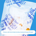 40 Packs 10 G Grams Silica Gel Desiccant Packets Moisture Absorber Drying Bags