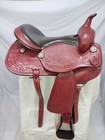 Youth Western Leather Barrel Horse Saddle Include Tack Set 10 In To  13 In