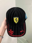 Puma Ferrari F1 Charles Leclerc Miami Cap Black Adjustable Racing Hat New