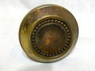 Lot Of 5 Different Vintage Door Knobs Ornate Brass  Porcelain  Glass Antique