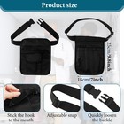Server Apron Waist Pouch Restaurant Waiter Money Bag Adjustable 2 Pcs