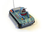 Rare First Generation 1960s Tin Robot Space Tank Me091 B o W box Works  
