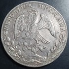 Mexico Second Republic 8 Reales 1883 Go Br Guanajuato Mint Sharp Detail
