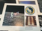Vtg Nasa Apollo 12 Set Of 9 Photos-14    X 11   -pinpoint Landing On The Moon