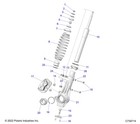 Polaris Hubstrut Assembly  Right  For Ranger Models  Genuine Oem - 1824516