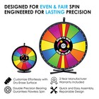 Spin To Win Table Stand Dry Erase Prize Wheel     18 Inch Desktop Spinning Game   
