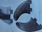 Fcs 1 Surfboard Fins Surfing Surf G1000 Trifin Thruster Used Condition 