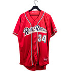 Scranton Wilkes Barre Railriders Team Issued New York Yankees Baseball Jersey L
