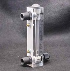 0 2-18lpm Lzm-15t With Valve Pmma Liquid Flowmeter Water Flow Meter Rotameter