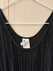 Vintage Undercover Wear Black Pleated Tank Dress 